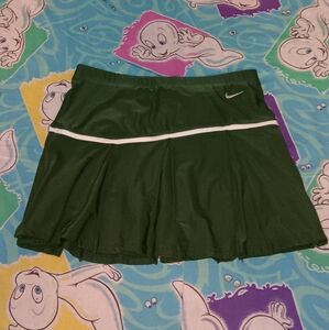 Y2K Nike Vintage Fit Dry Green Tennis Jersey Skirt